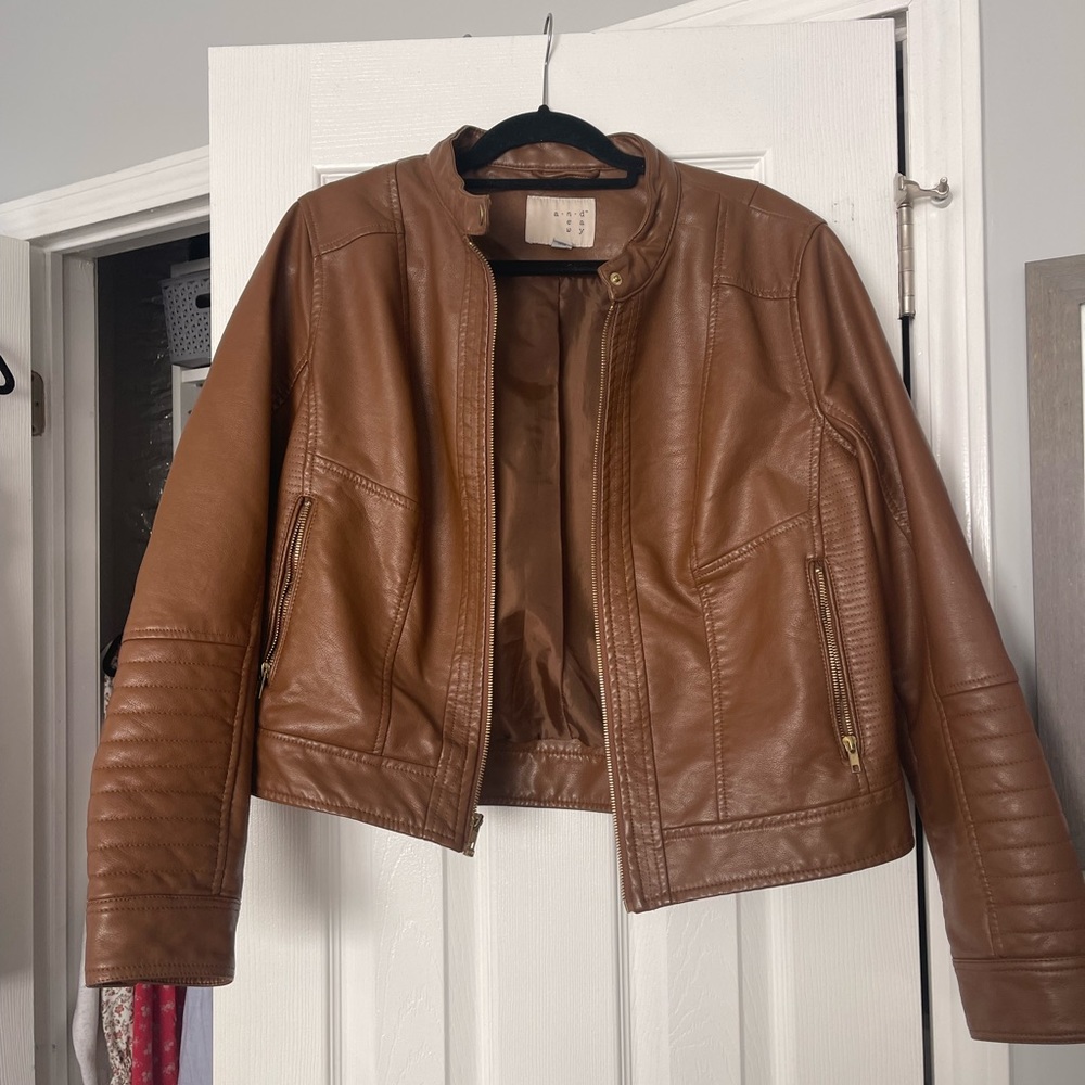 Tan Leather Jacket